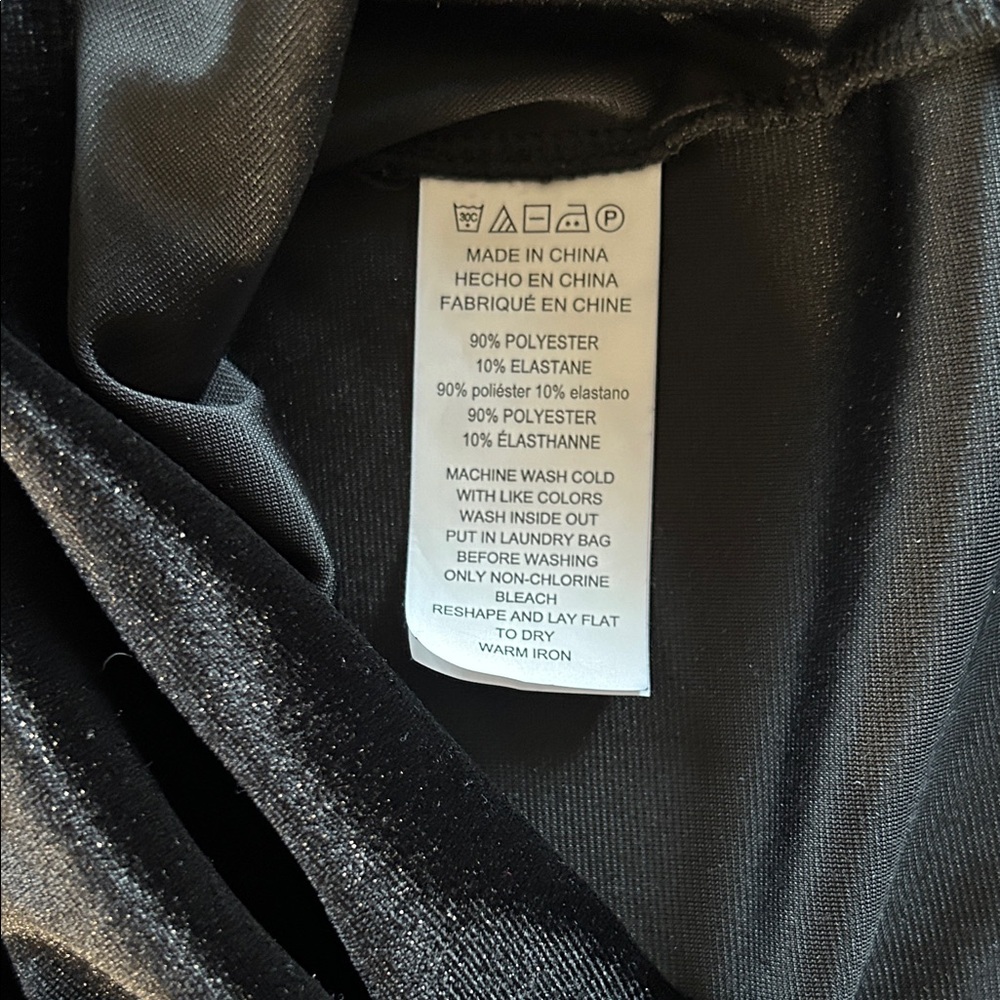 Michael Kors Shimmering Black Mini Dress - Picture 3 of 6